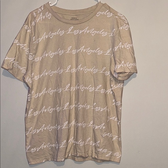 Urban Heritage Tan Graphic Tee - Picture 1 of 3